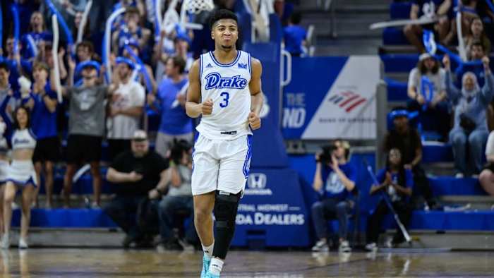 Colby Garland played for four schools in four seasons, but he's found a home for the Drake Bulldogs. (Luke Lu/Courtesy Drake Athletics)